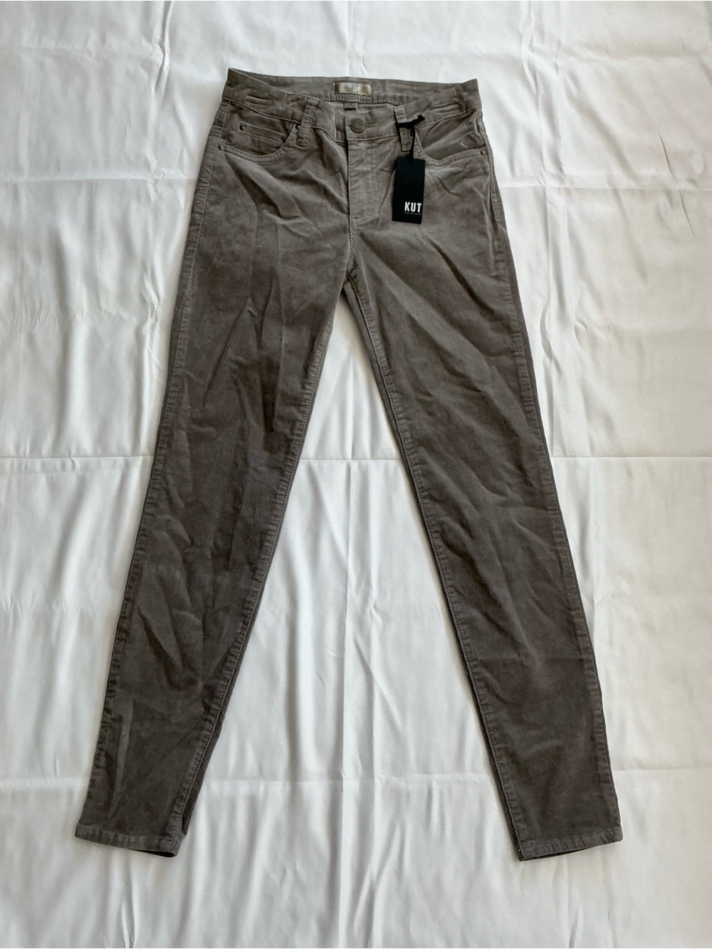 Kut from the Kloth Taupe Skinny Pants